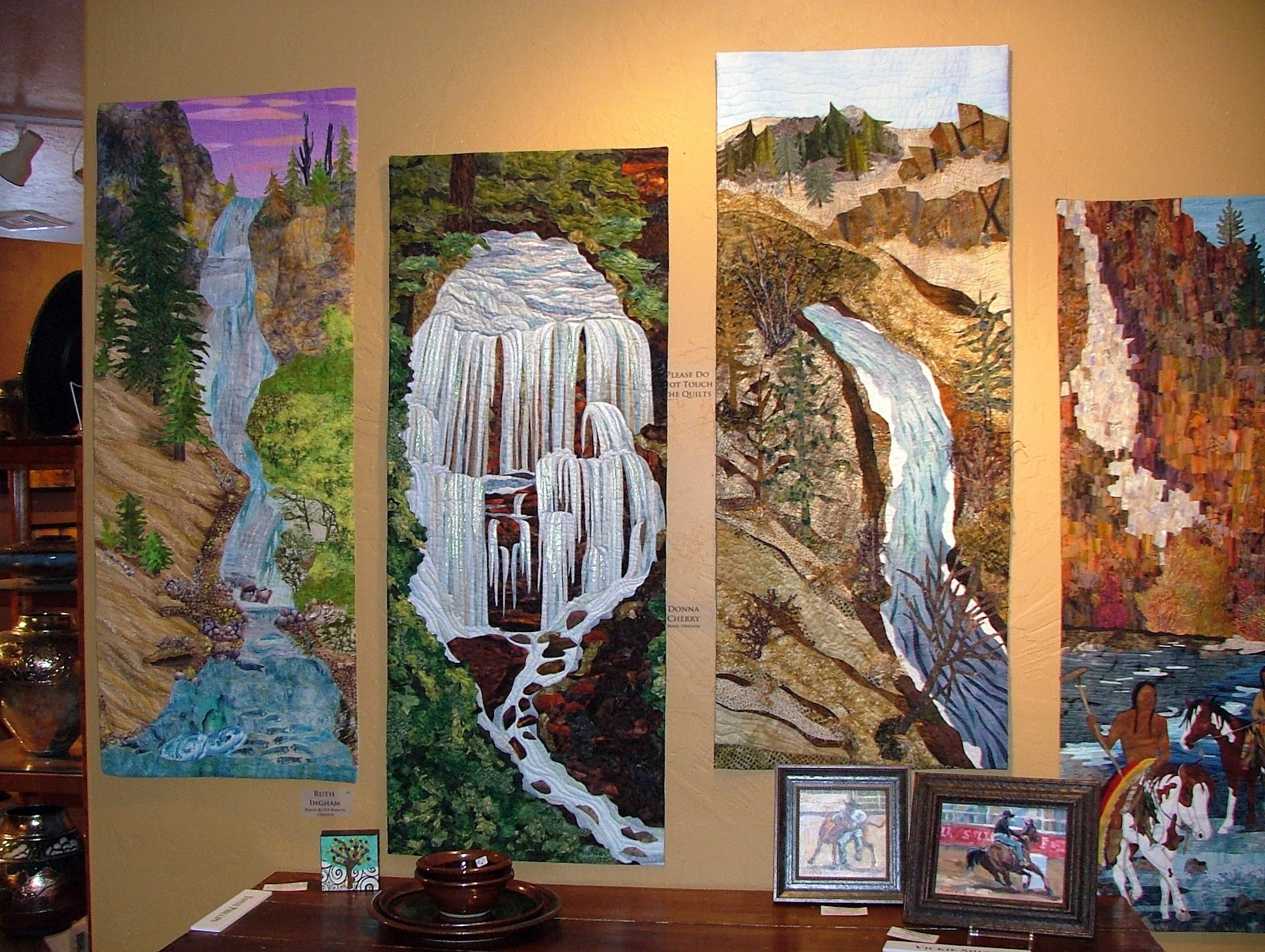 Michele Bilyeu Creates With Heart and Hands Sisters Outdoor Quilt Show