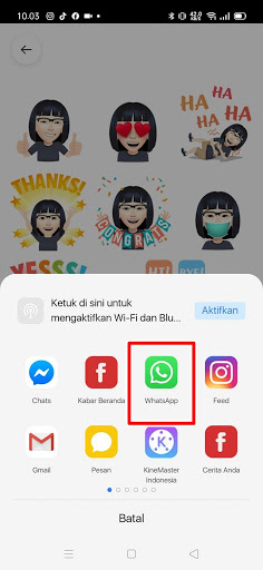 How To Send Facebook Avatar To Whatsapp 6