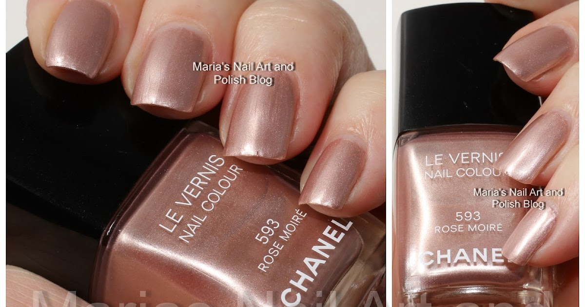 Nail Art and Blog: Chanel Rose Moire, Rouge Allure collection swatches and comparisons