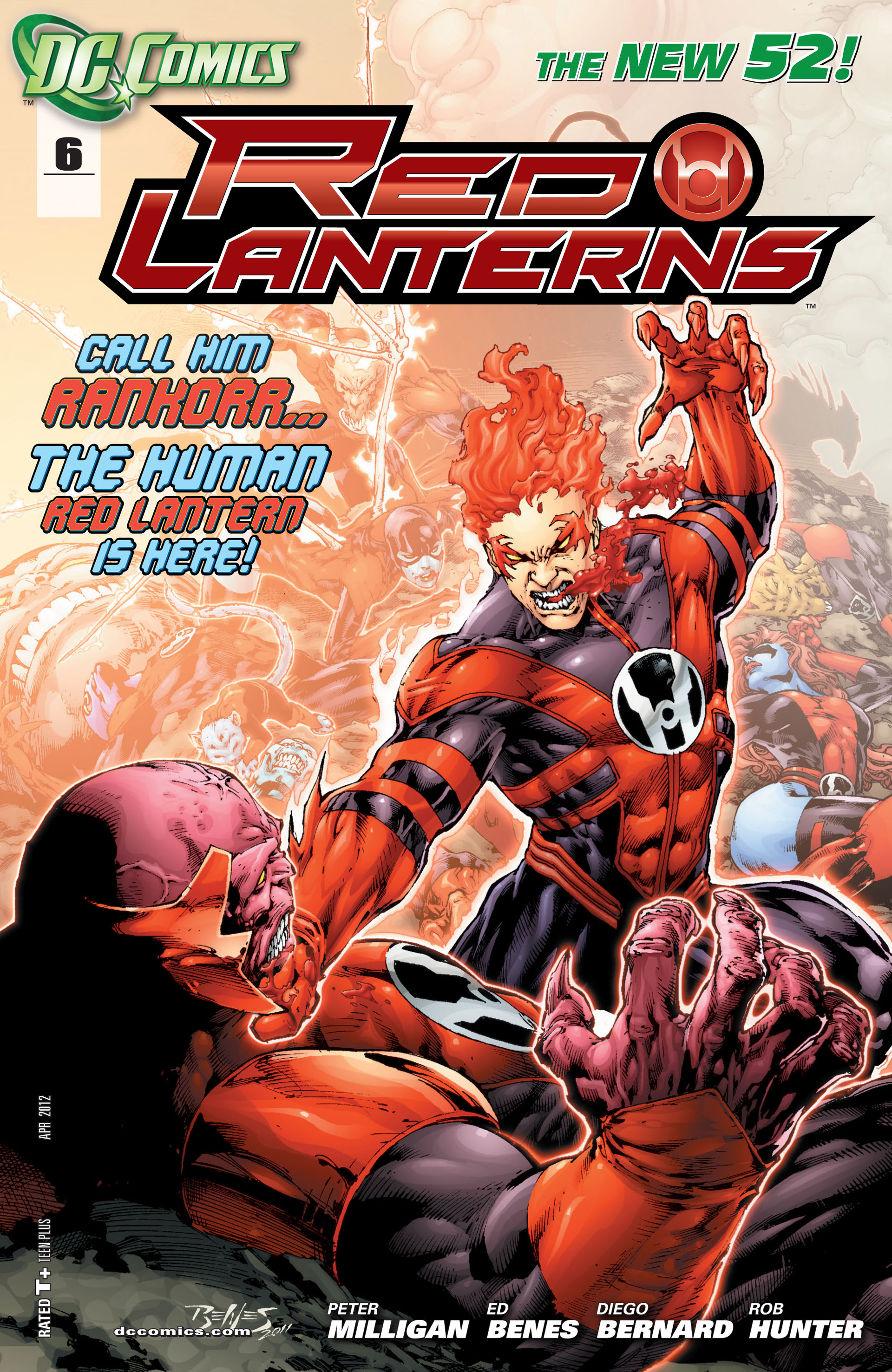 Read online Red Lanterns comic -  Issue #6 - 1