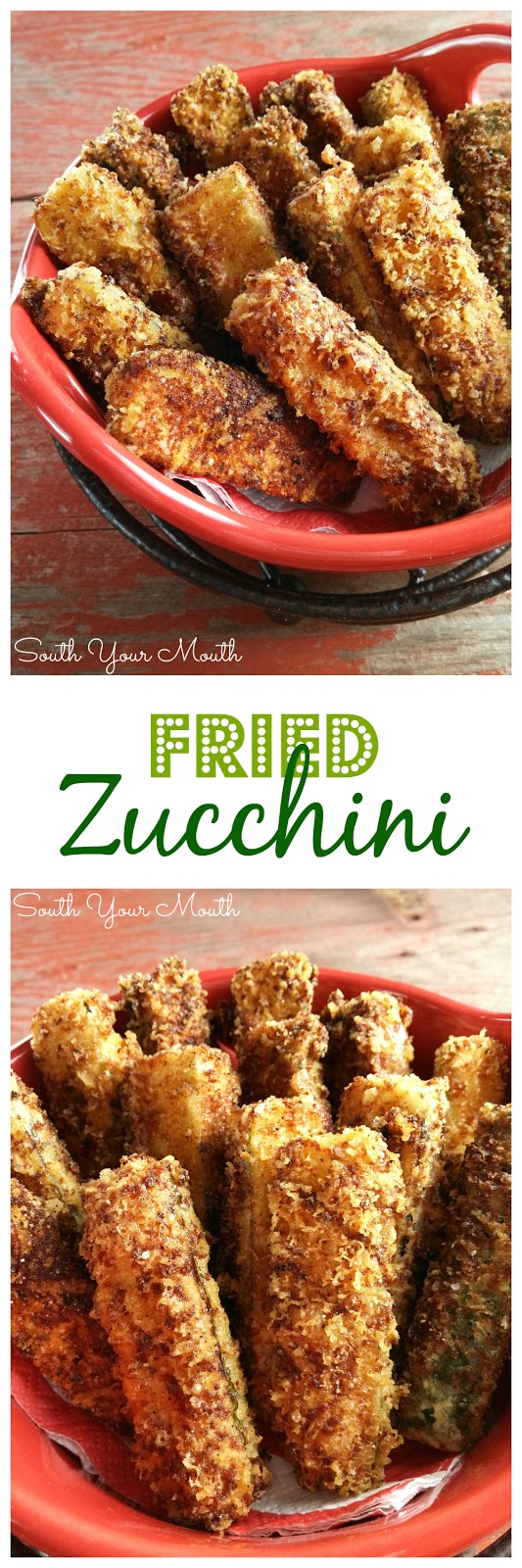 South Your Mouth Fried Zucchini