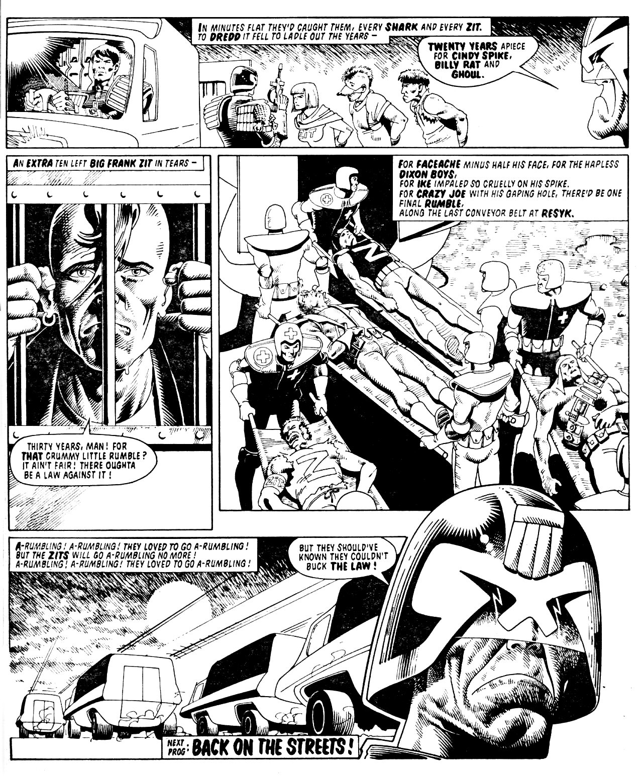 Read online Judge Dredd: The Complete Case Files comic -  Issue # TPB 9 (Part 1) - 186