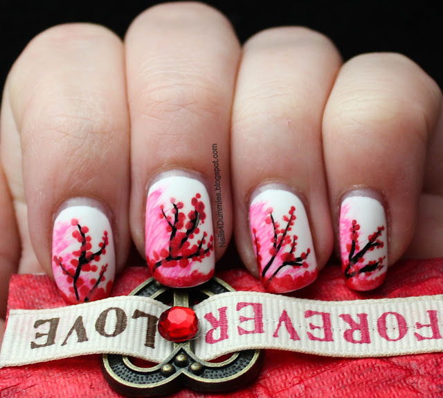Nails4Dummies - Cherry Blossom Nails