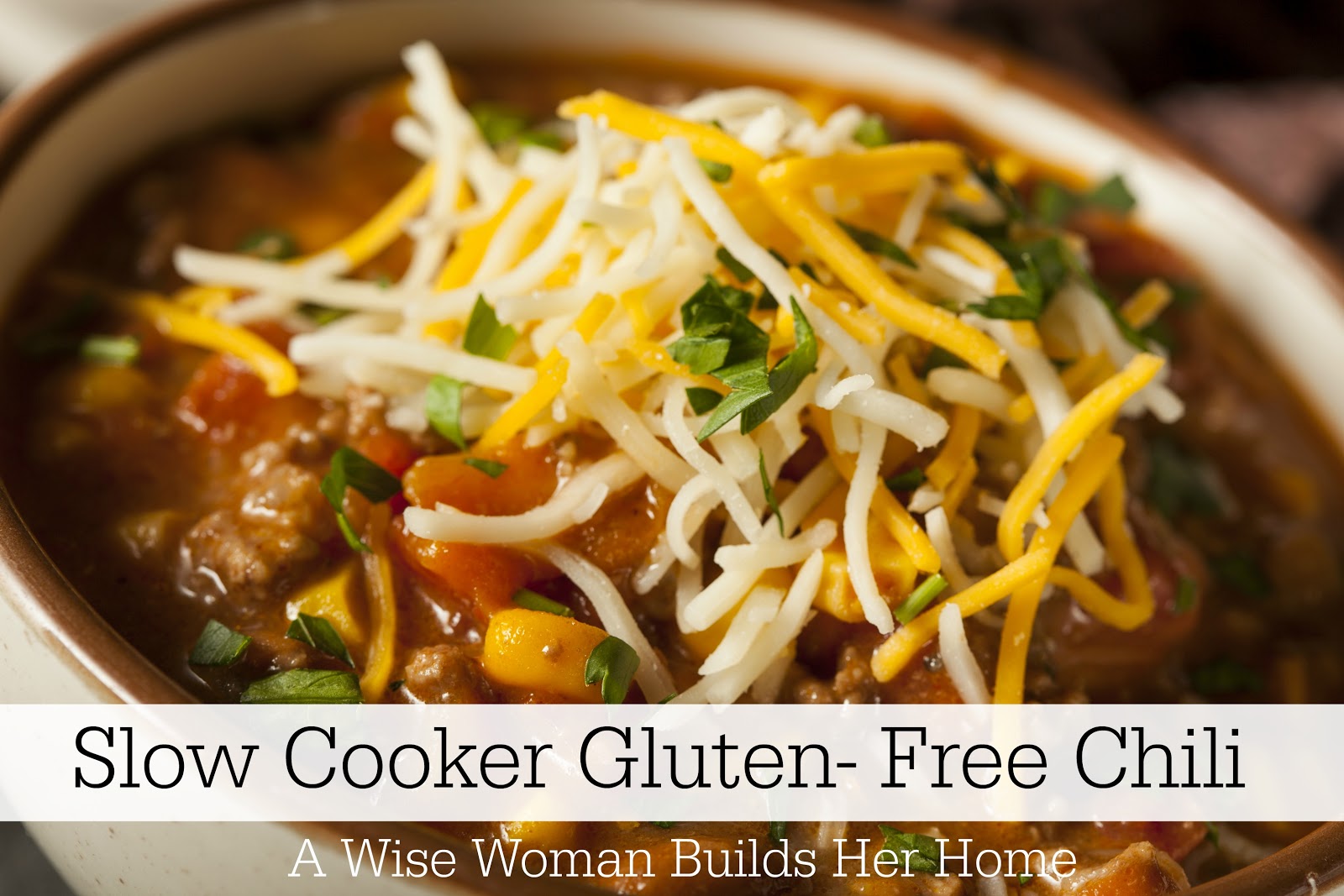 A Wise Woman Builds Her Home Large Family Recipe Slow Cooker Chili