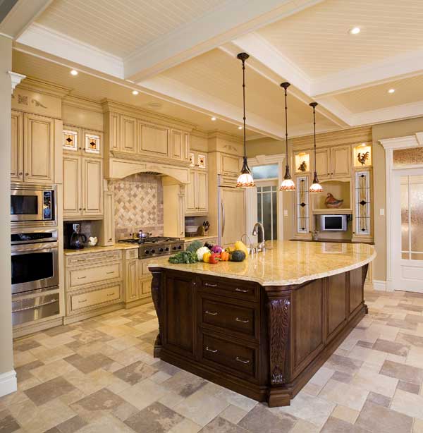 Natural Stone Source The Contrasting Kitchen Island