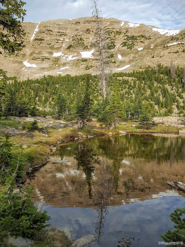 Backpacking with kids Uintas Clyde Lake Loop Backcountry Post
