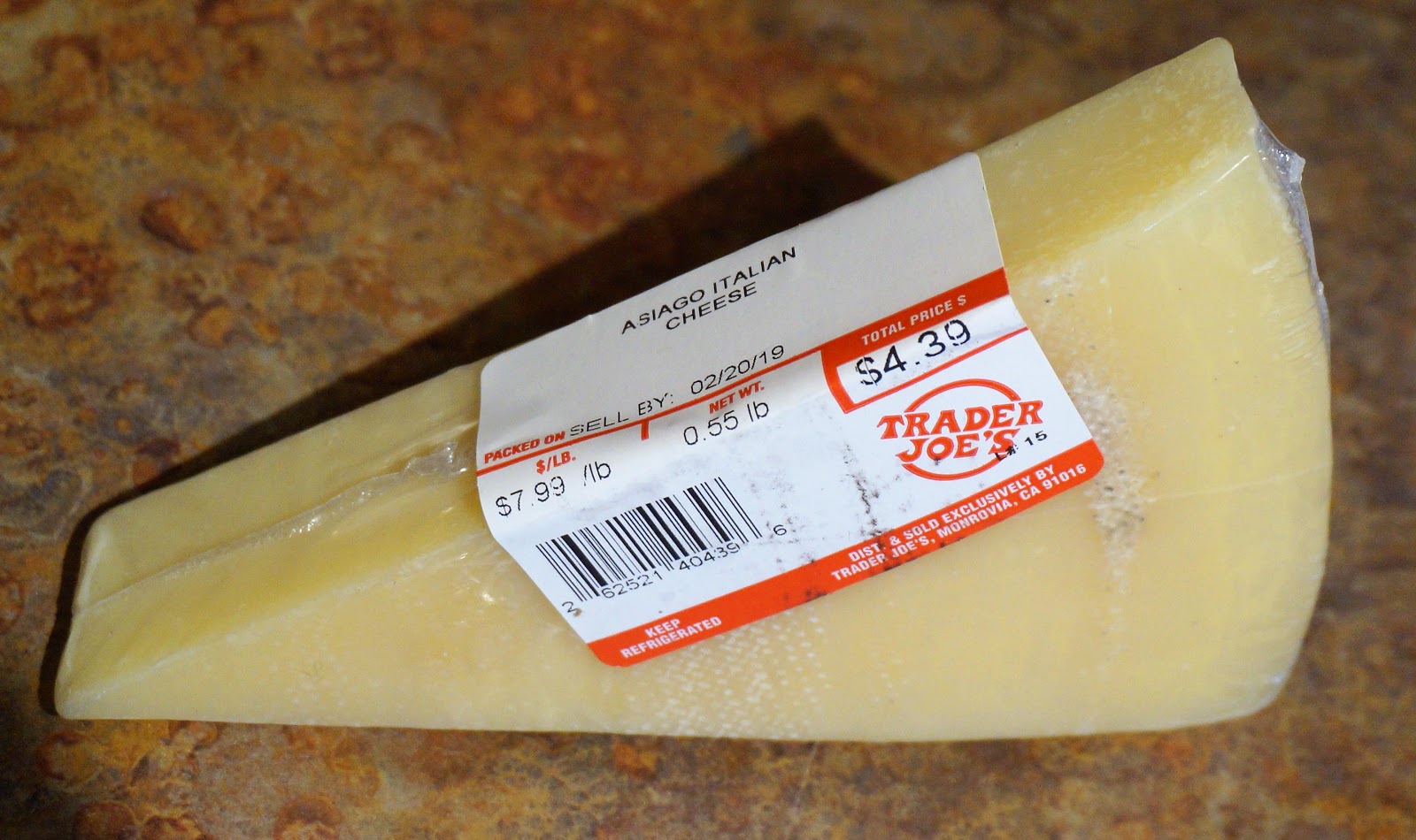 Exploring Trader Joe's Trader Joe's Asiago Cheese