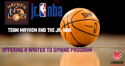 REMINDER:Team Mayhem Accepting Registration for Elite Development in their Jr. NBA Programs