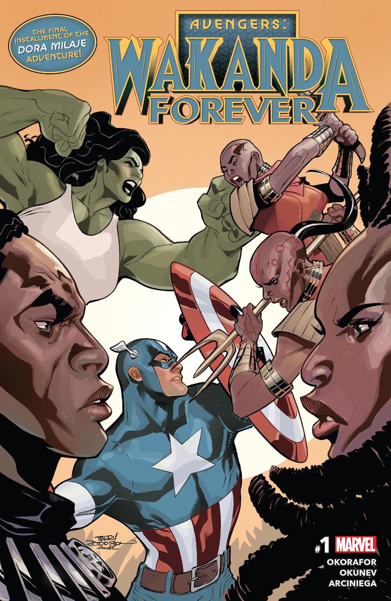 Wakanda Forever Avengers issue Full - Page 1