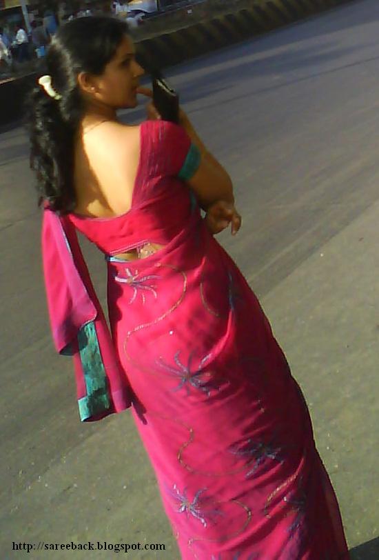 Hot Saree Backs Saree Back Girl Captured From The Street