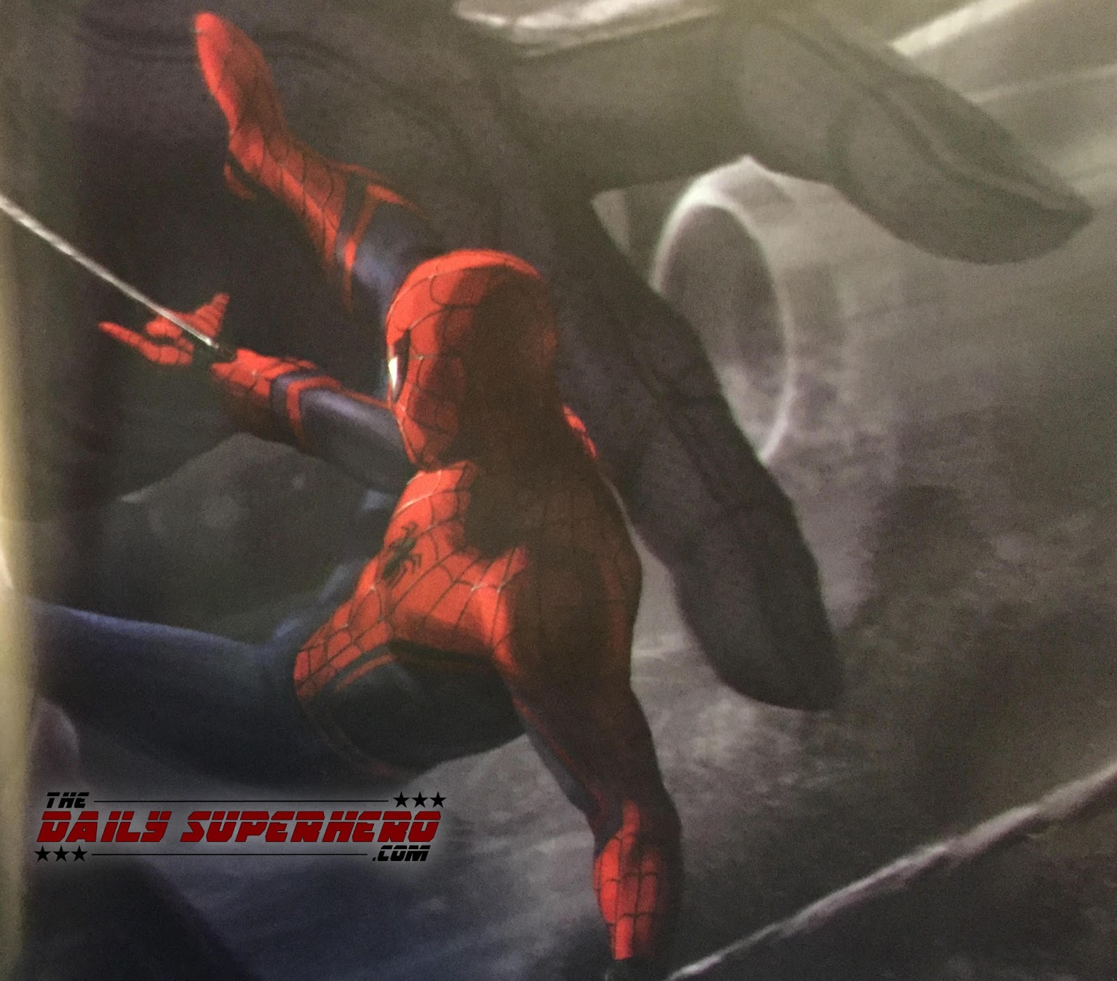 CAPTAIN AMERICA CIVIL WAR Art Book Reveals Concept Art of SPIDERMAN CAPTAIN AMERICA CIVIL WAR Art Book Reveals Concept Art of SPIDERMAN