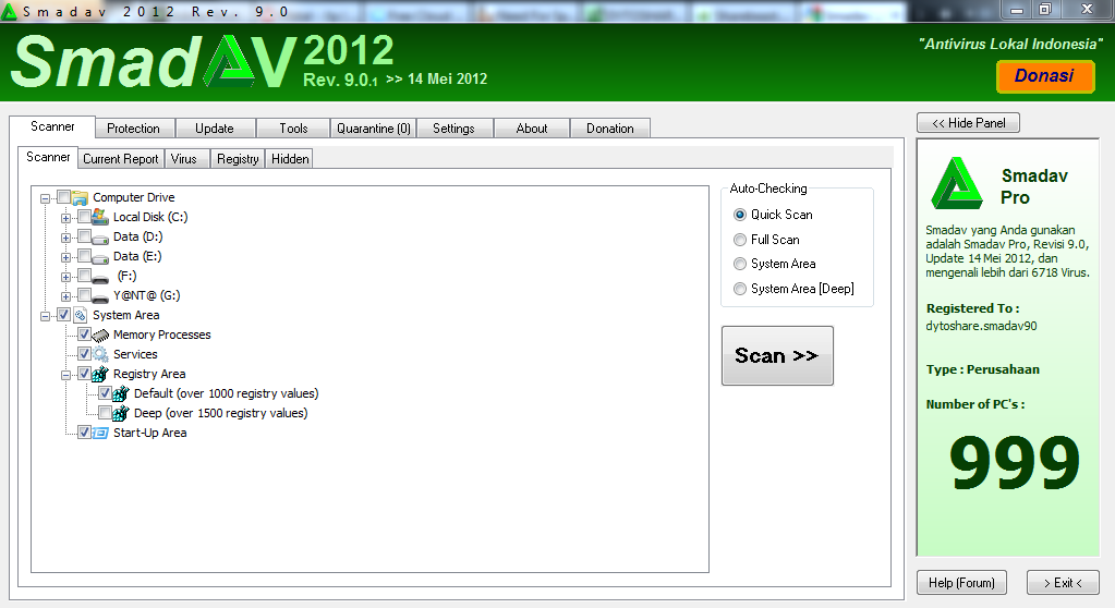 Serial key smadav pro