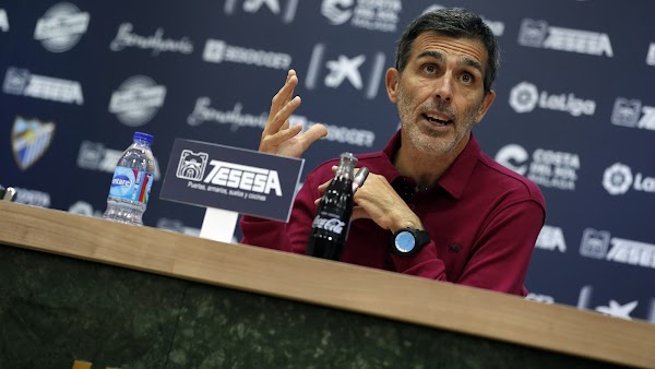 Muñiz - Málaga -: "El Elche es un buen equipo aunque ahora está en un momento complicado"