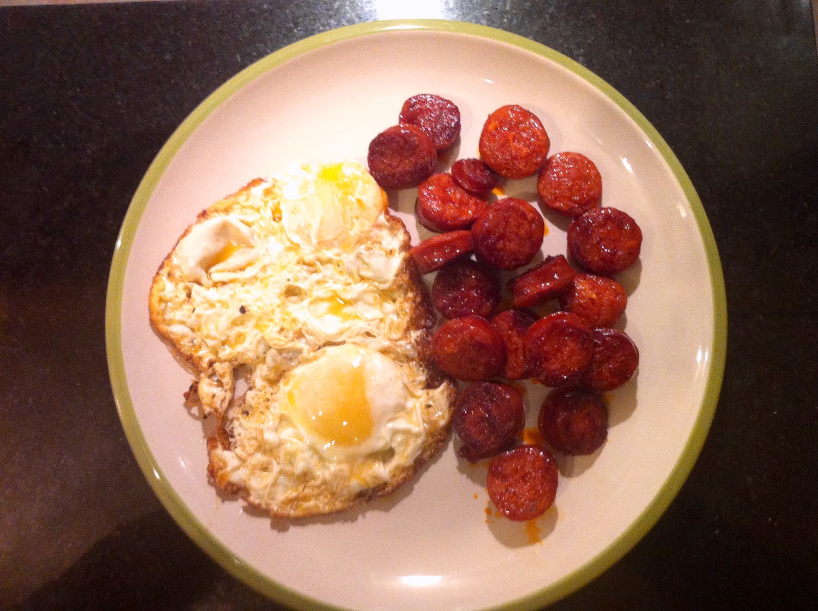 Don Victor's Homemade Spanish Cuisine 17 FRIED EGGS AND CHORIZO