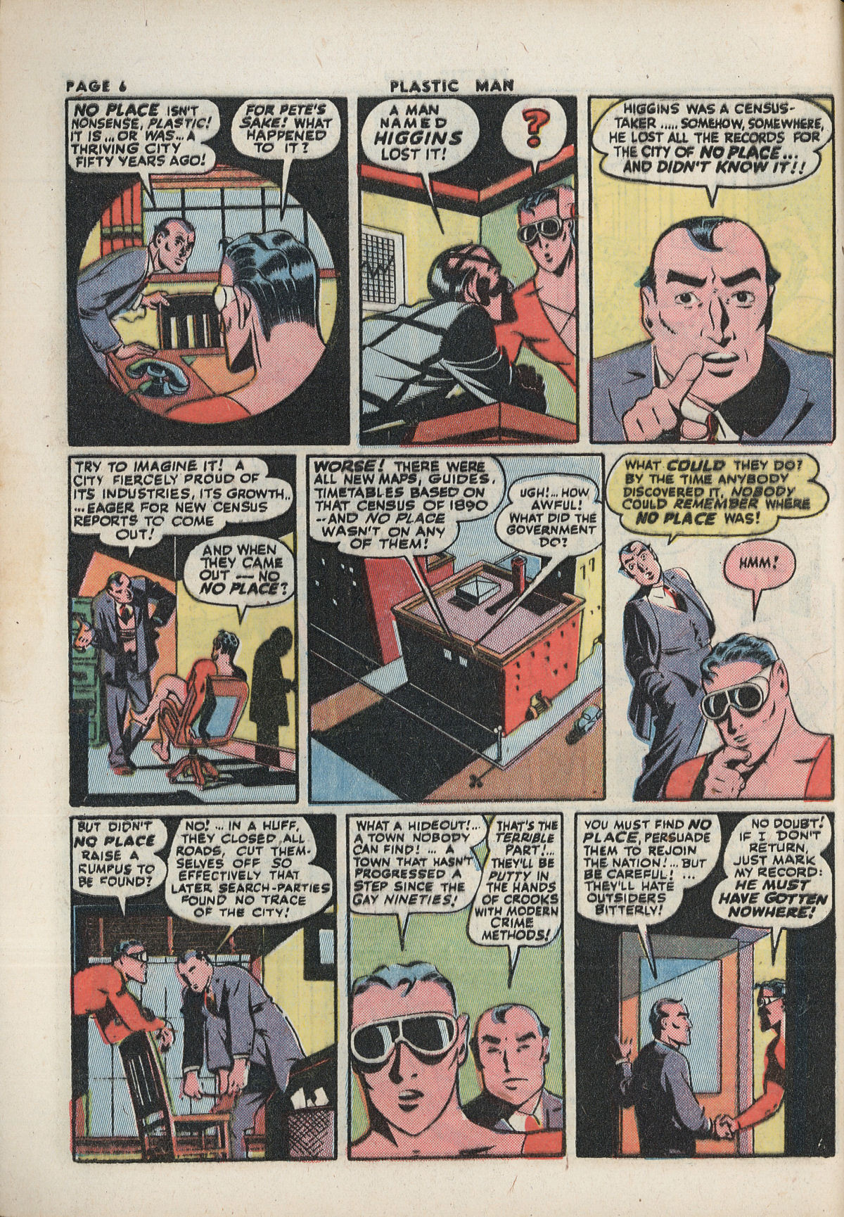 Read online Plastic Man (1943) comic -  Issue #2 - 8