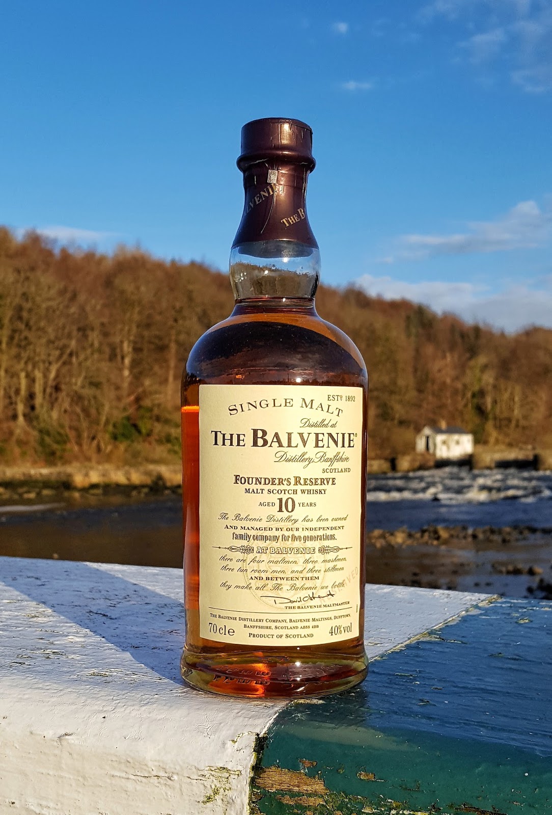 Balvenie single malt founders reserve