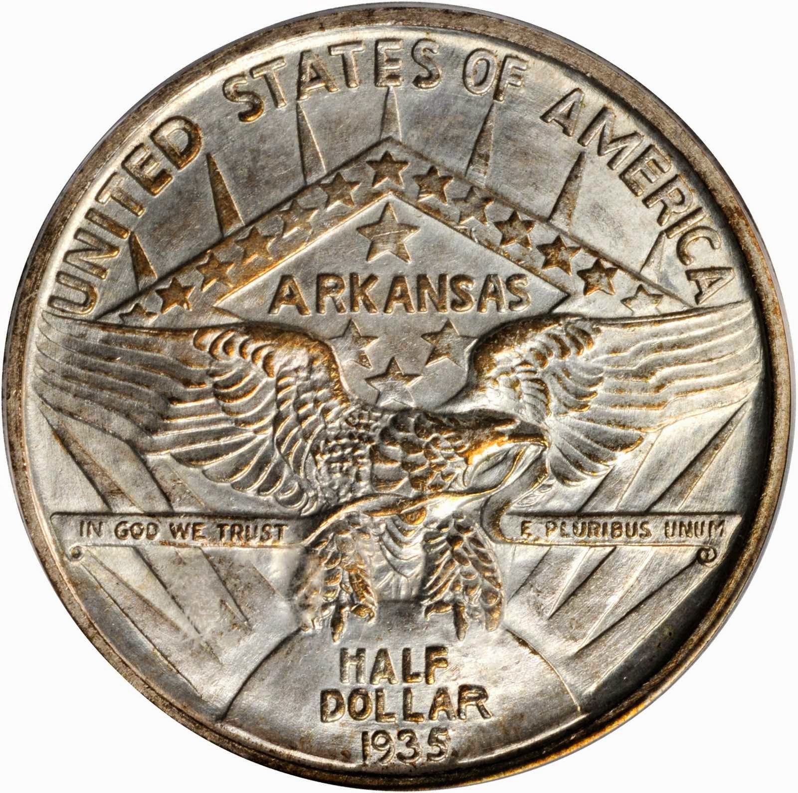 Arkansas Centennial Half Dollar