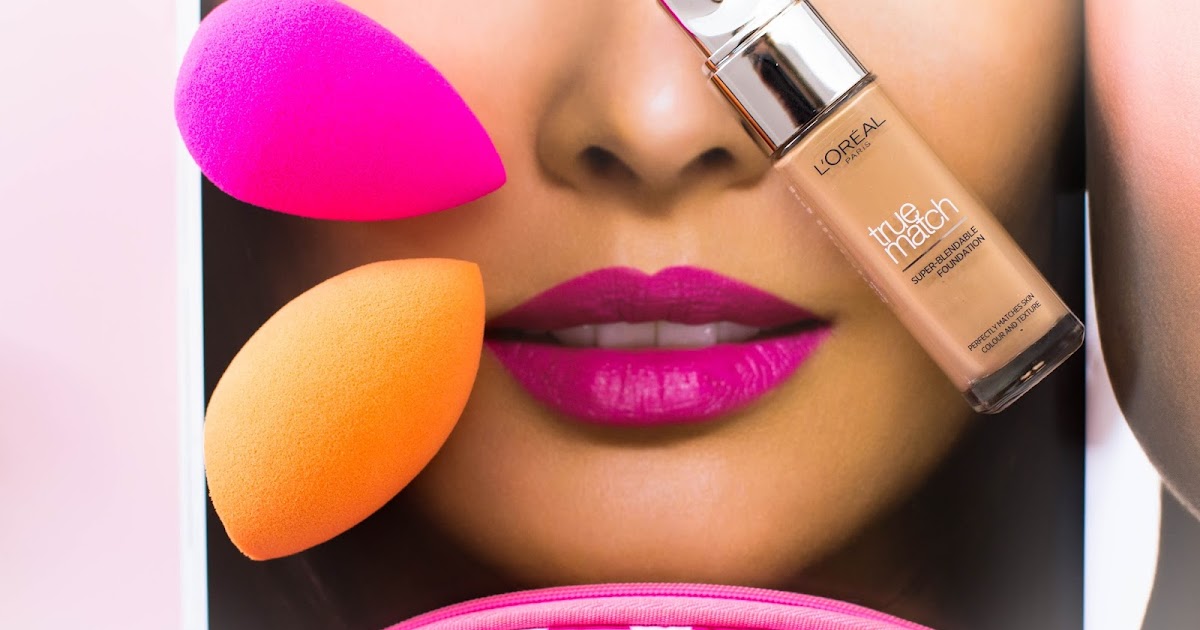 BEAUTY BLENDER VS REAL TECHNIQUES LOREAL TRUE MATCH TEST StylOly