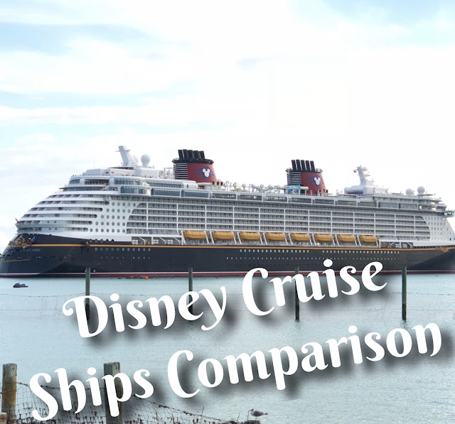 Disney cruise ships comparison Disney wonder Disney dream castaway cay 5k race food allergies special diets nutrition family vacation