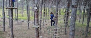 Masos de Pals, Parc d'Aventura. Masos de Pals, Parc d'Aventura.