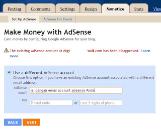 Cara Mudah membuat Account Adsense