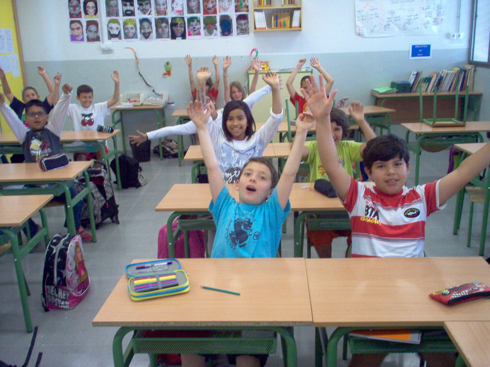 4rt de Primària del col.legi públic Sa Graduada LAS TABLAS DE