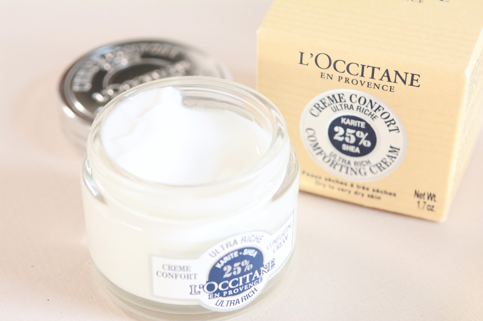 L'Occitane Shea Cleansing Oil, Light + Ultra Rich Comforting Creams