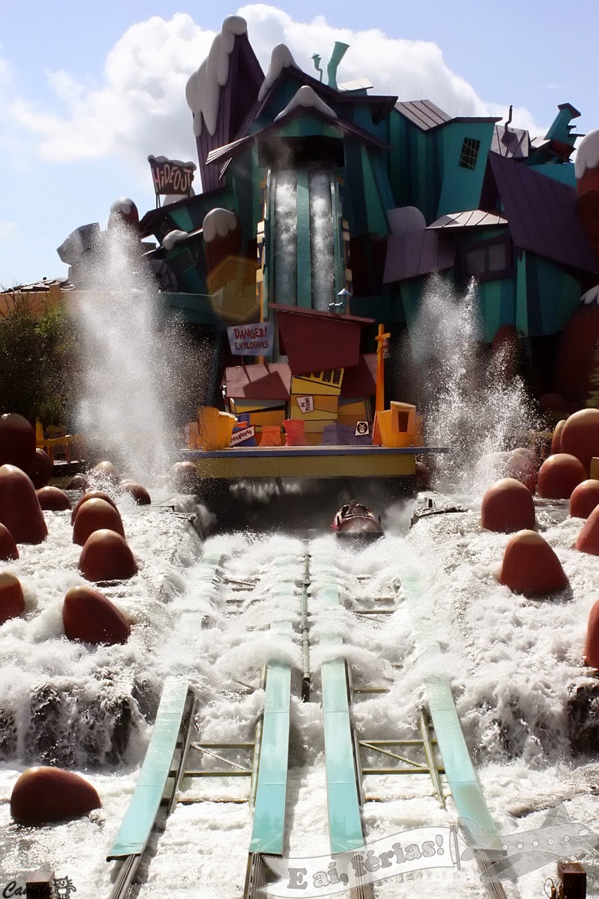 Parques Pelo Mundo - Essa atração super divertida e colorida fica no Islands  of Adventure em Orlando e assim como o brinquedo do Popeye neste mesmo  parque ela não molha 😂 Ela