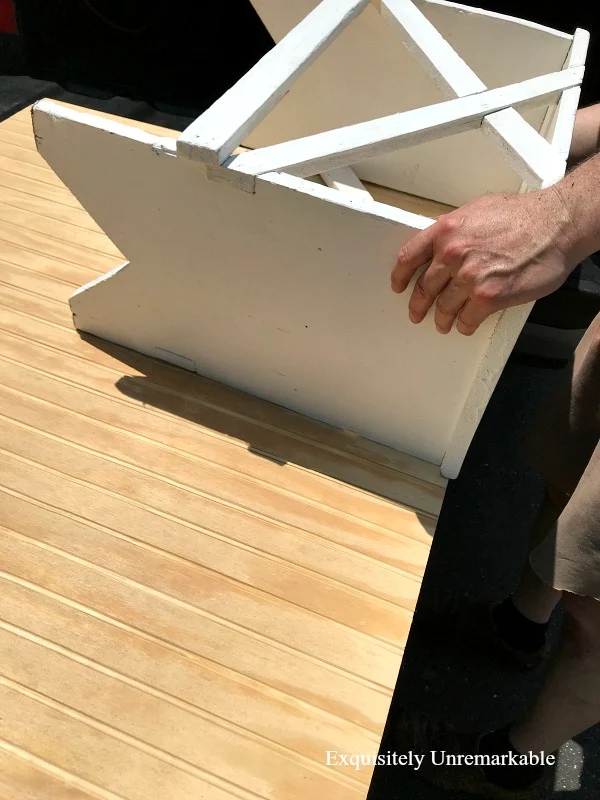 How To Add A Backing To A Table