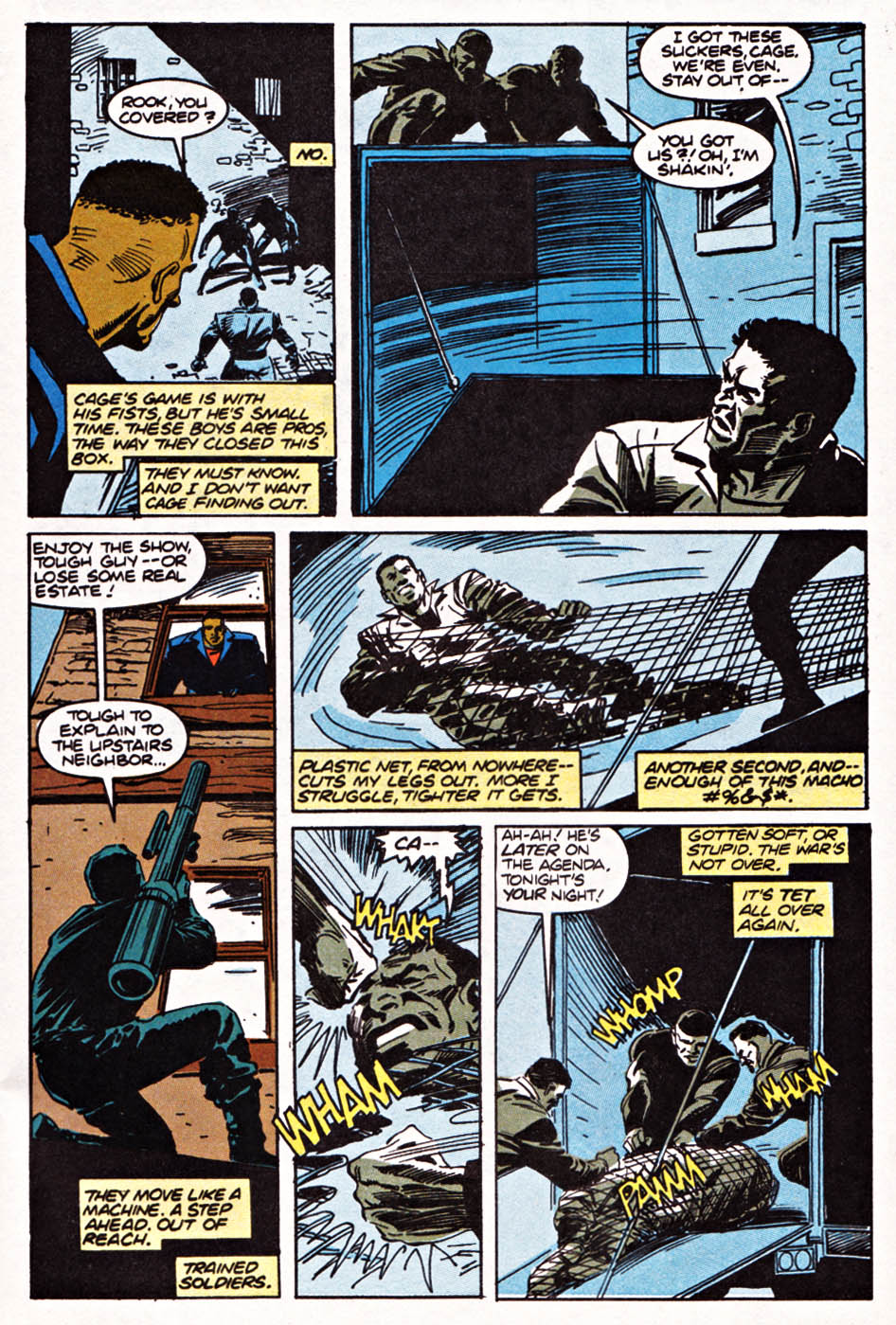 Read online The Punisher (1987) comic -  Issue #62 - Fade... to white - 12