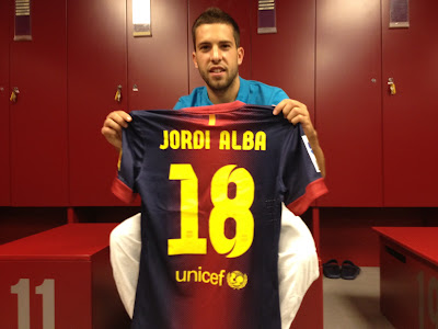 Jordi Alba - FC Barcelona Widescreen Wallpapers