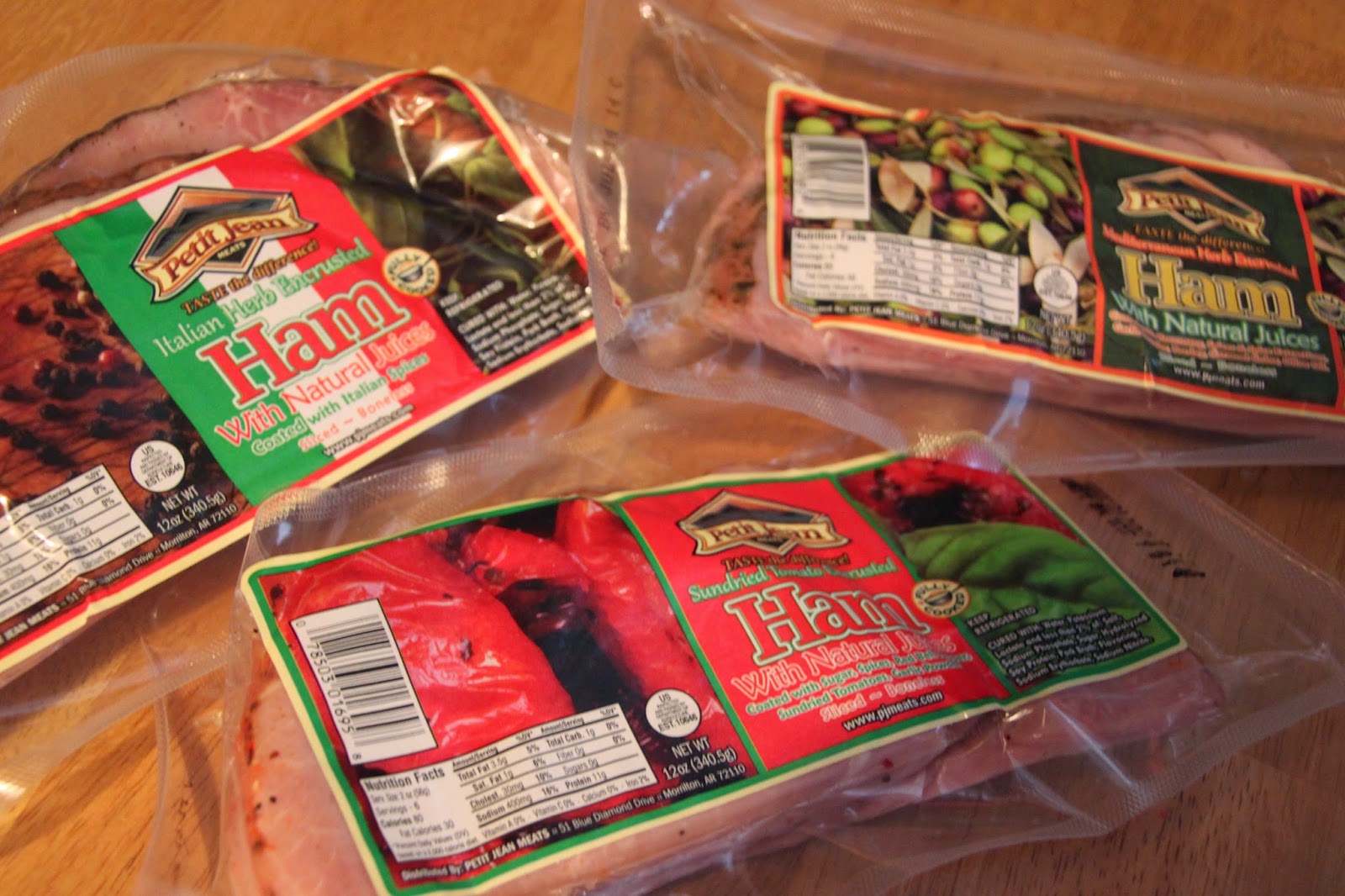 Susan's Disney Family Ham it up with Petit Jean Meats newest ham