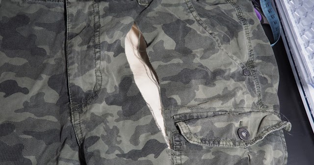 how to repair ripped pants