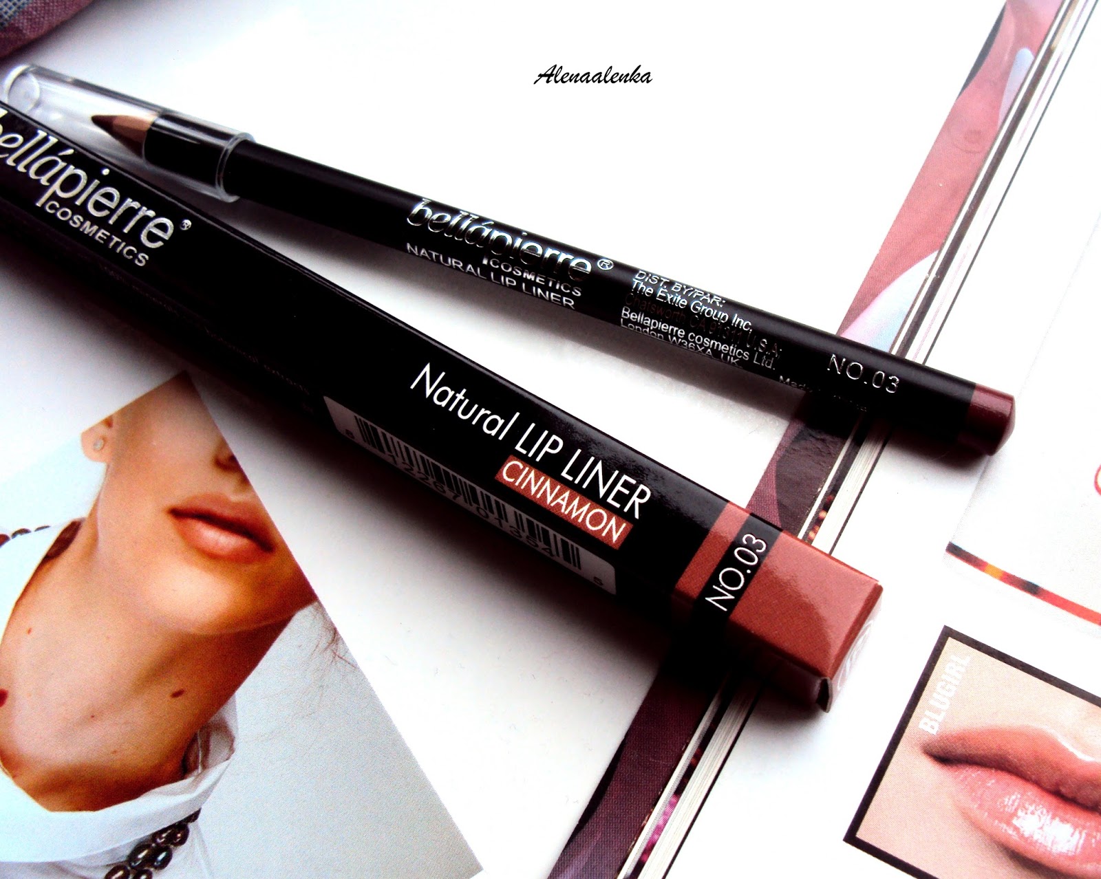 Bellapierre Cosmetics Natural Lip Liner 03 Cinnamon. Reviews, Swatches