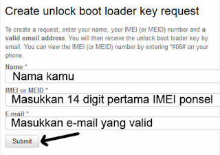 Unlock Bootloader Sony XPERIA