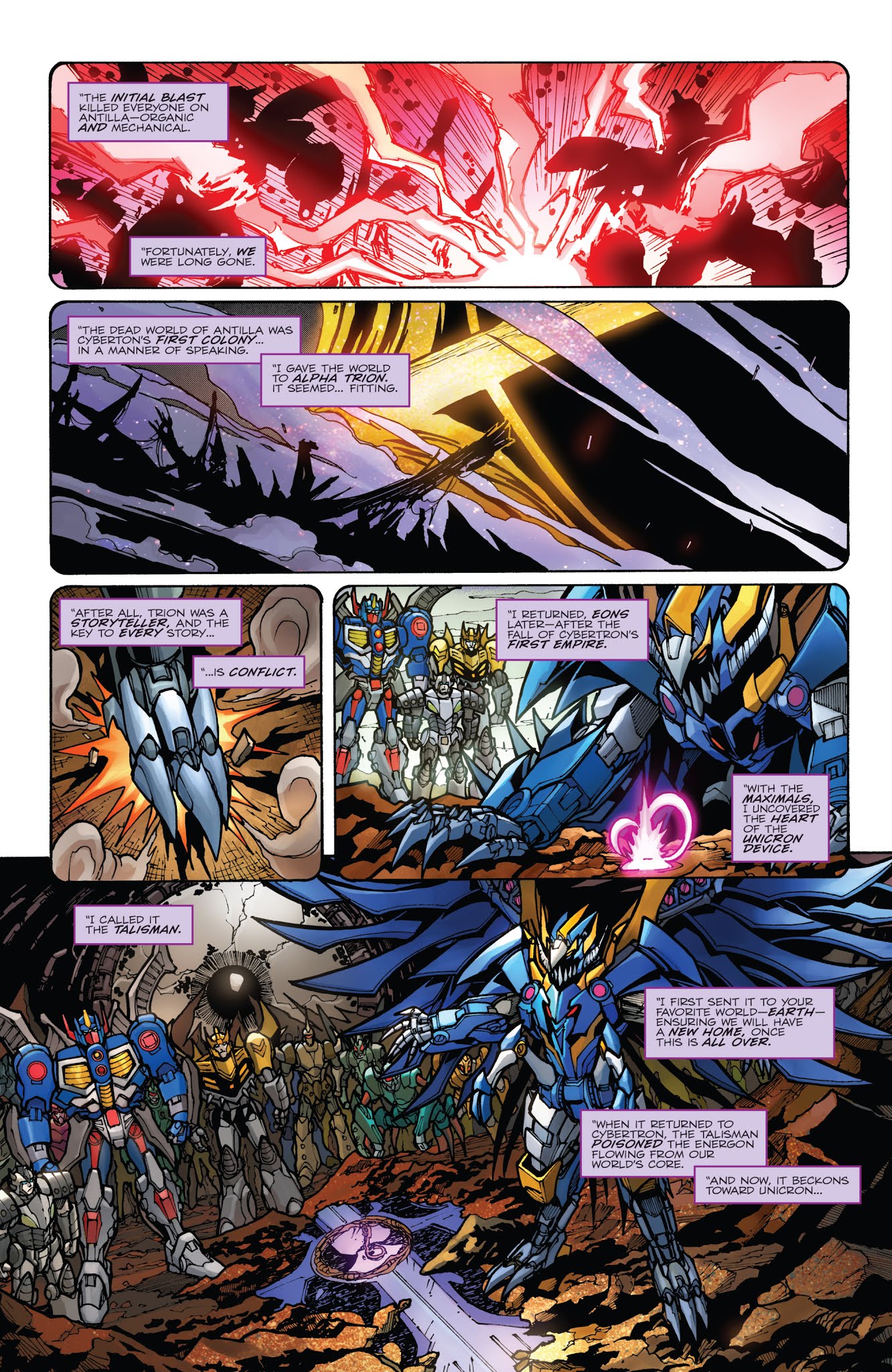 Read online Transformers: Unicron comic -  Issue #3 - 15