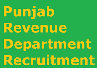 Punjab Revenue Department Recruitment Punjab Revenue Department Recruitment