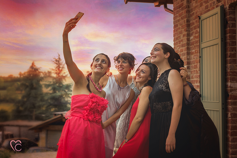 Retroreal party bridal shower Servizio fotografico addio al nubilato