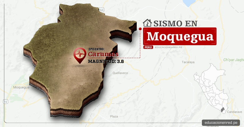 Temblor en Moquegua de 3.6 Grados (Hoy Domingo 19 Febrero 2017) Sismo EPICENTRO Carumas - Mariscal Nieto - IGP - www.igp.gob.pe Temblor en Moquegua de 3.6 Grados (Hoy Domingo 19 Febrero 2017) Sismo EPICENTRO Carumas - Mariscal Nieto - IGP - www.igp.gob.pe