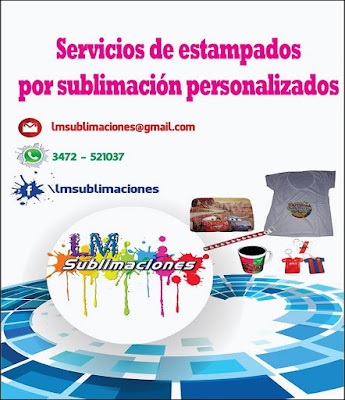 ESPACIO PUBLICITARIO: SERVICIOS DE ESTAMPADOS