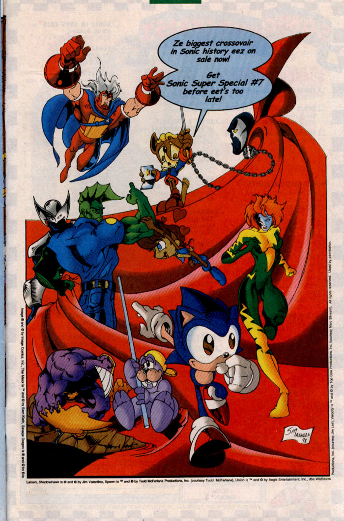 Read online Sonic The Hedgehog comic -  Issue #66 - 26
