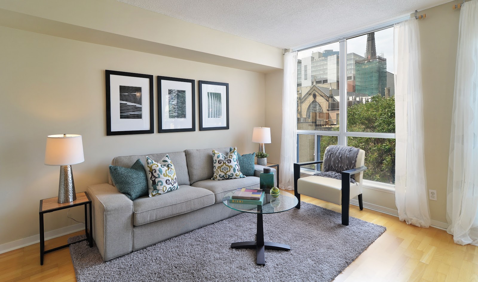 toronto condo staging and design staging tip simple window coverings
