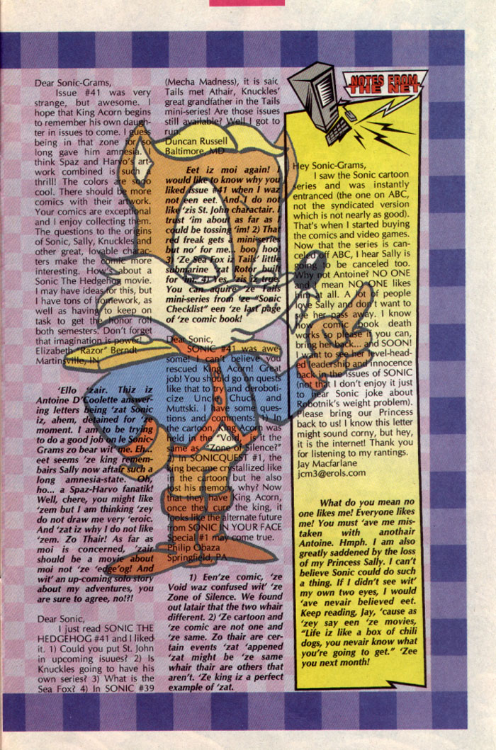 Sonic The Hedgehog (1993) issue 47 - Page 28