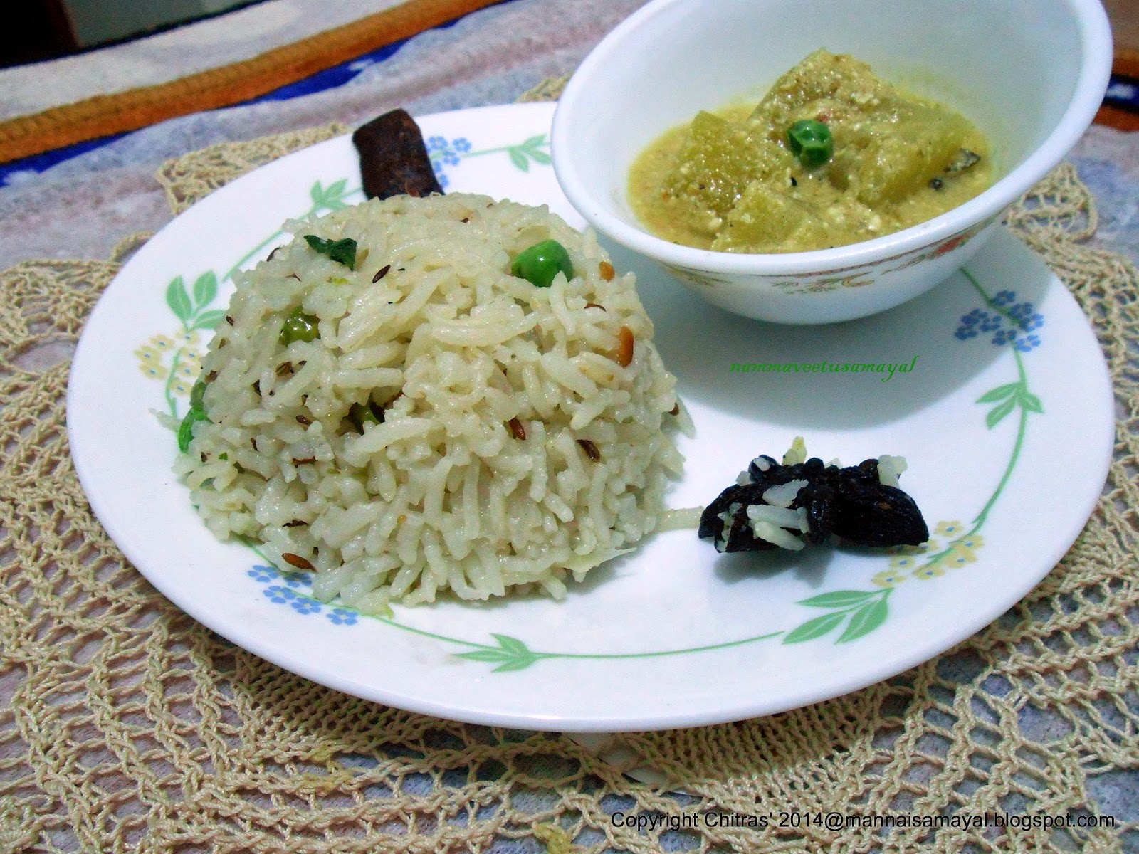 kalakkalsamayal Jeera Rice