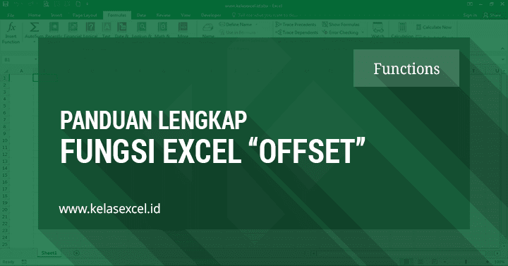 Cara Menggunakan Fungsi OFFSET Excel