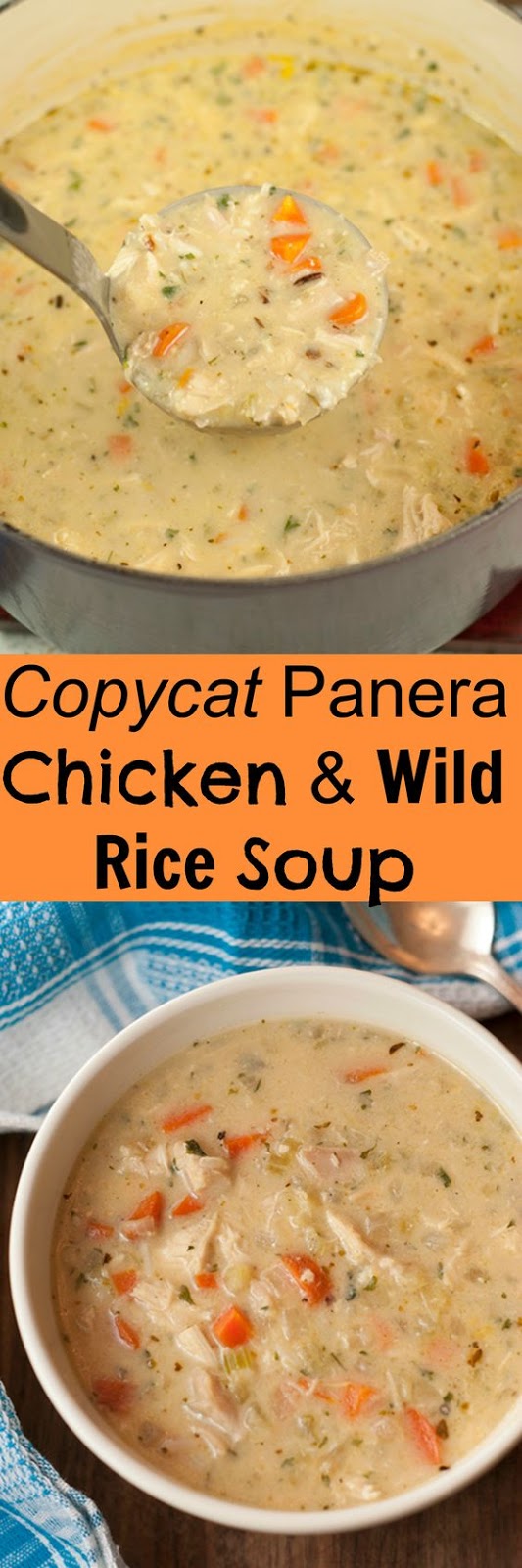 Copycat Panera Chicken & Wild Rice Soup Tips Food Recipes Food Recipes