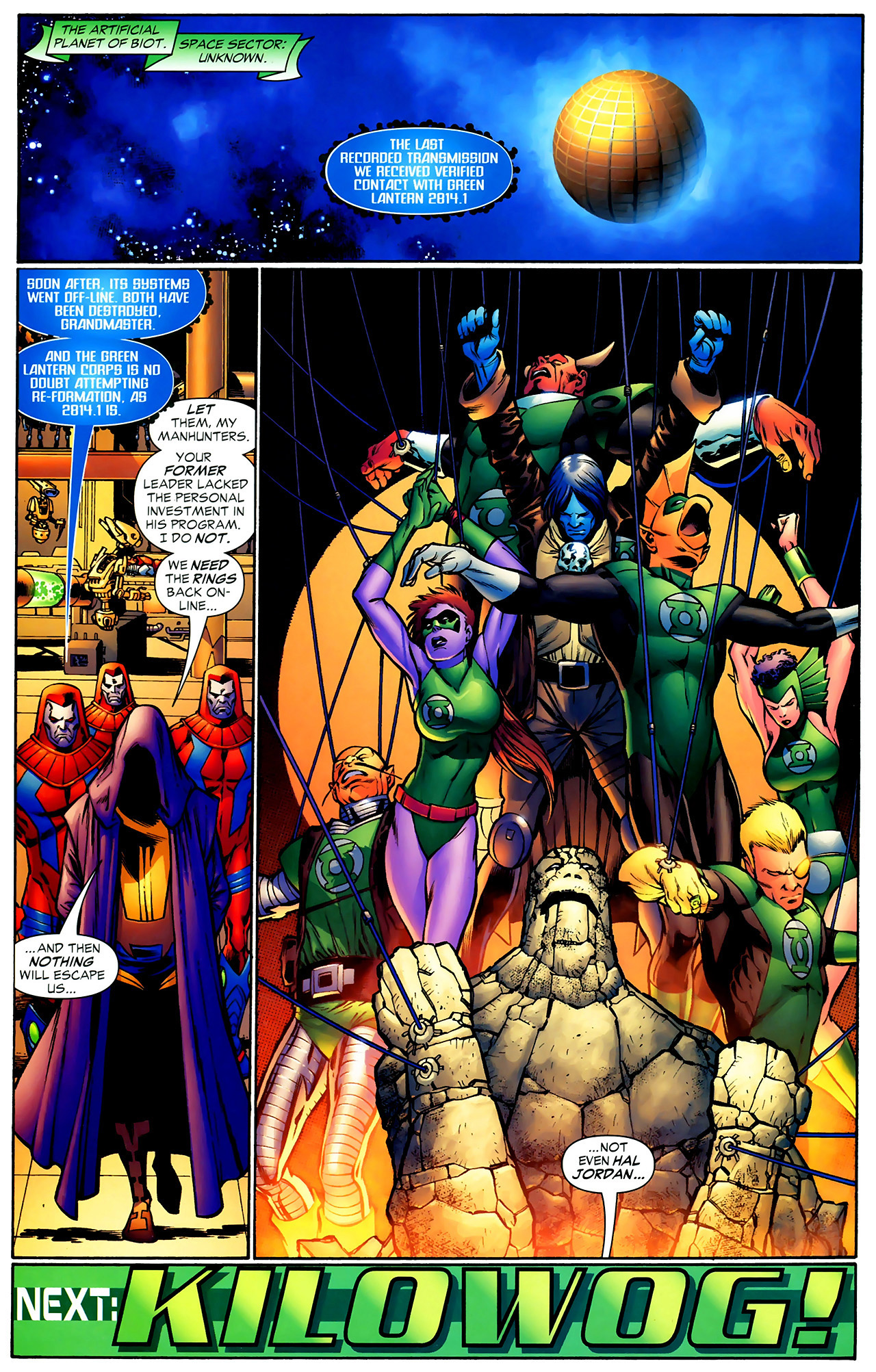 Green Lantern (2005) issue 3 - Page 22