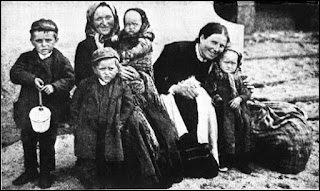 Emigrantes irlandeses a finales del siglo XIX