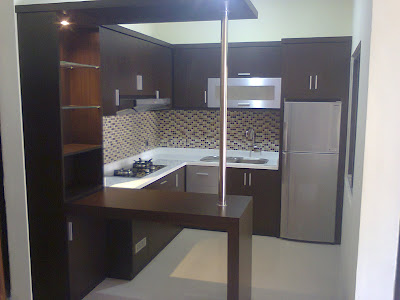 Gambar Kitchen Set Rumah Minimalis Modern Model Terbaru 