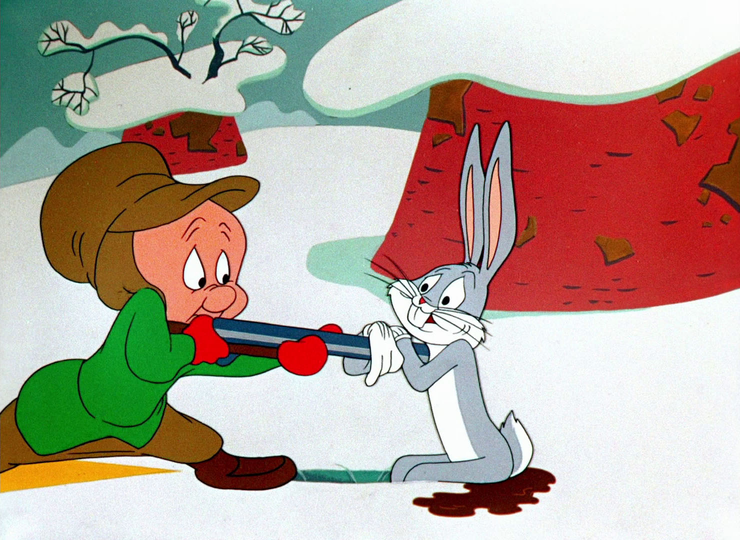 Duck! Rabbit, Duck! - cartoon characters